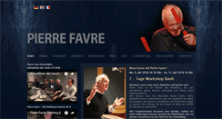 Desktop Screenshot of pierrefavre.ch